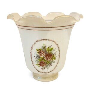 Glass Lamp Shade with Fitter Replacement